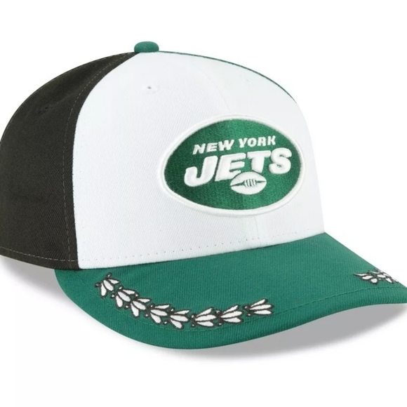 New York Jets New Era NFL Draft On-Stage Official Low Profile 59FIFTY Fitted Hat - Picture 2 of 7